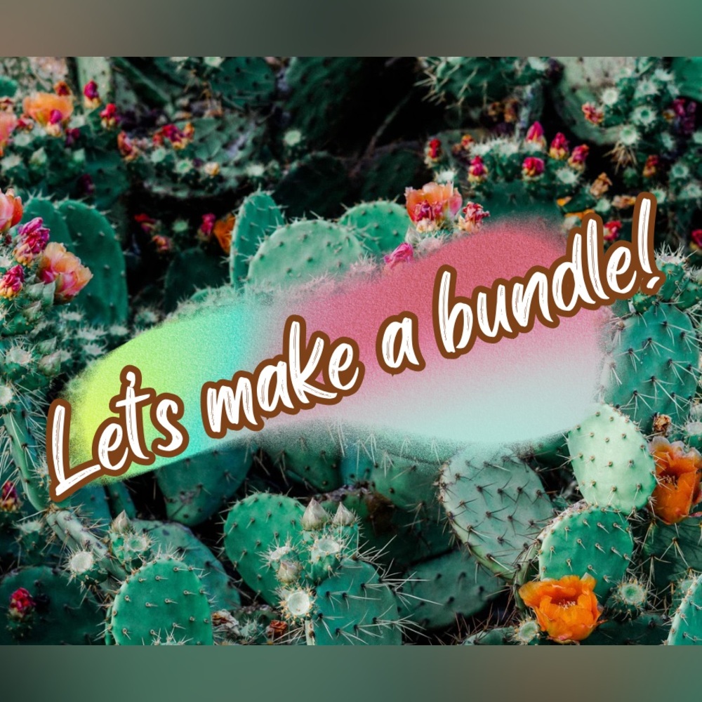 Cactus Themed Graphic Art